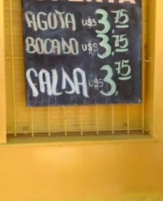 carnicero, dolares